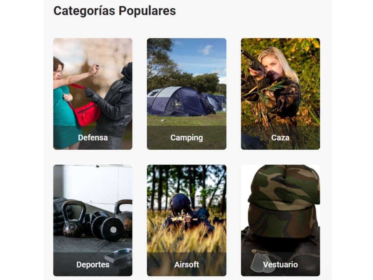 defensa y camping